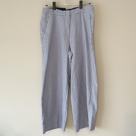 BCBG MaxAzria Sutton Striped Wide Leg Pant - Picture 2 of 10